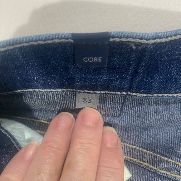 Citizens Of Humanity Jeans Mens Size 33 X34 Core Slim Fit Denim Distressed - Picture 6 of 13